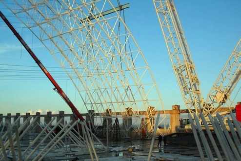 昆山大门网架工程